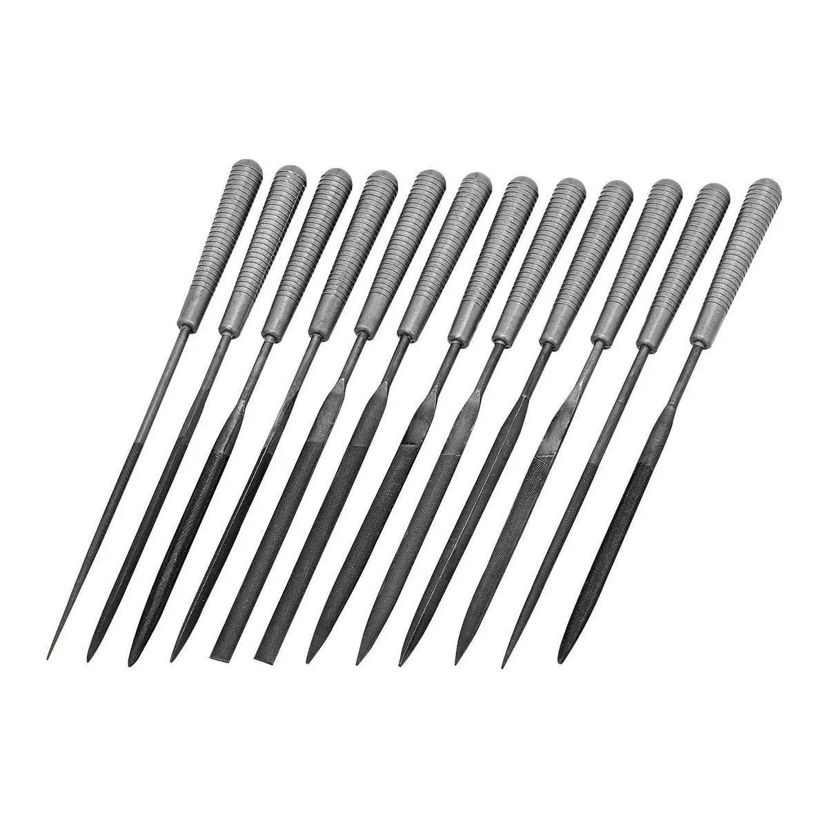 Pittsburgh 12pc Precision Needle File Set
