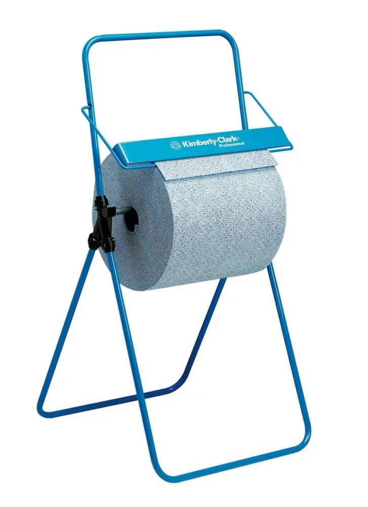 Kimberly-Clark Professional Floor Standing Large Roll Wiper Dispenser Blue