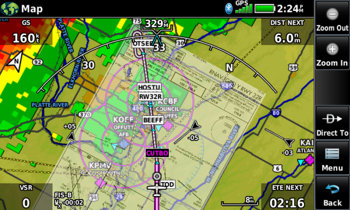 Garmin aera 760 Portable Aviation GPS - 7" Touchscreen, Moving Map, ADS-B Ready