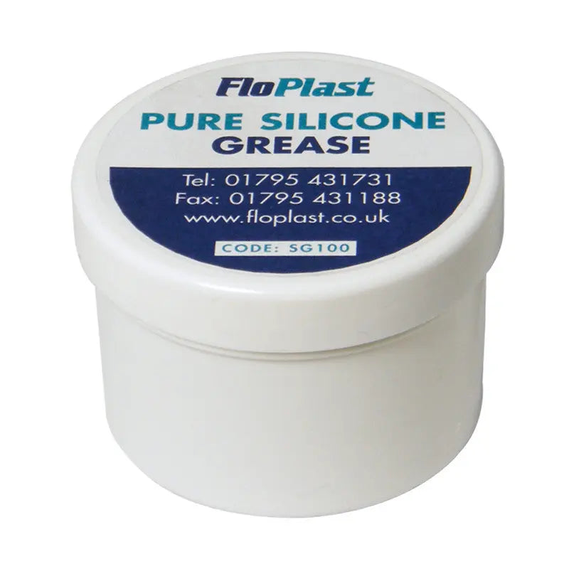 FloPlast SG100 White Silicone Grease 100g