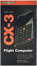 ASA CX-3 Flight Computer | Advanced Aviation Calculator for Student Pilots & Professionals | FAA Approved for Exams | ICAO-Compliant Digital E6B Jhears Aero