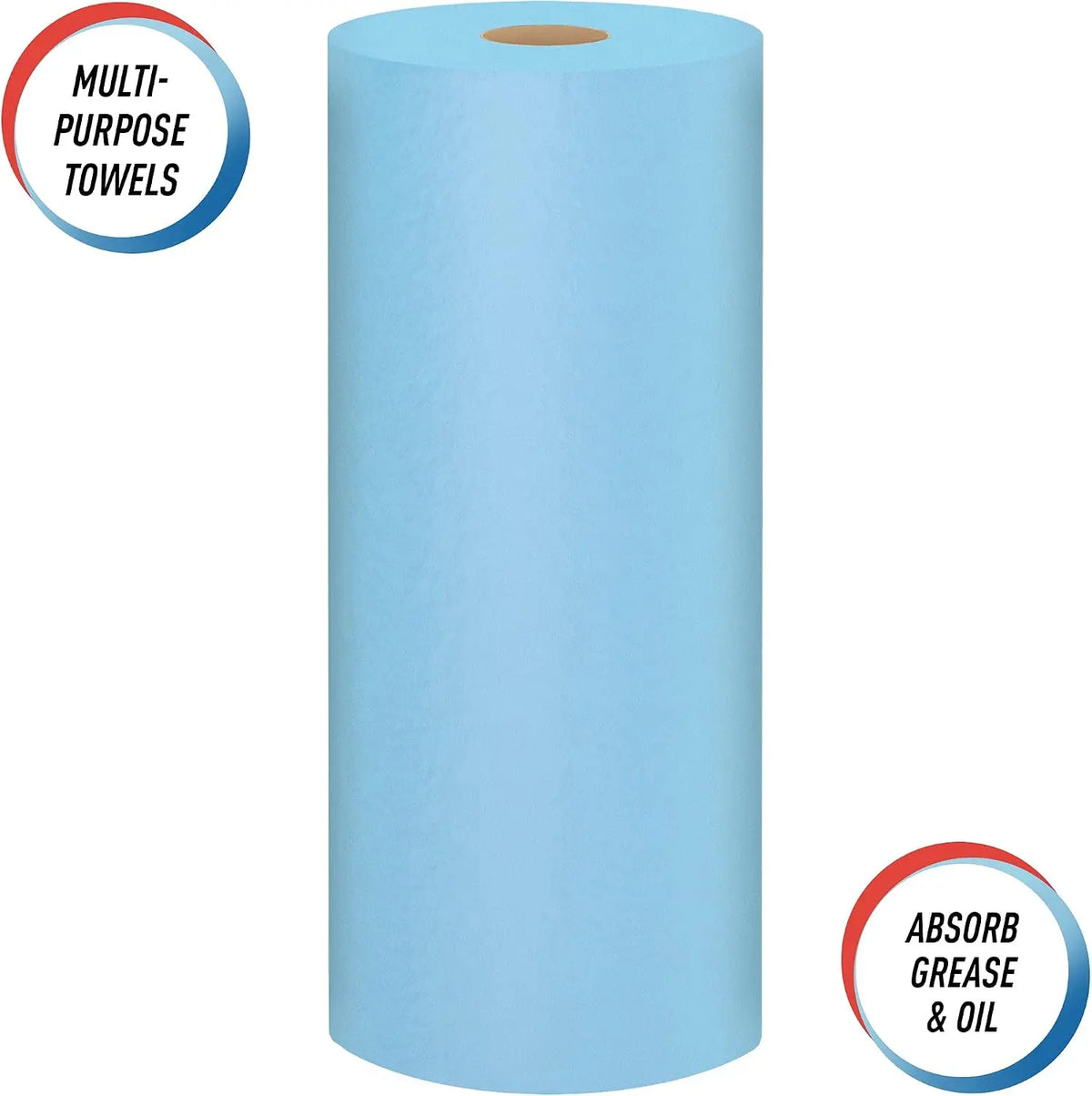 SCOTT SHOP ORIGINAL Heavy Duty Blue Towels - 3 Rolls x 55 Sheets (165 Total) Jhears Aero