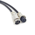 GX16 4-Pin Aviation Connector Cable 1M Male to Female Zinc Alloy