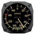 Trintec Vintage Airspeed Indicator Thermometer 6.5 Square 9061VF