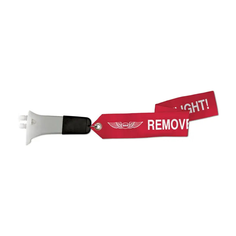 ASA Blade Style Pitot Tube Cover with Remove Before Flight Streamer