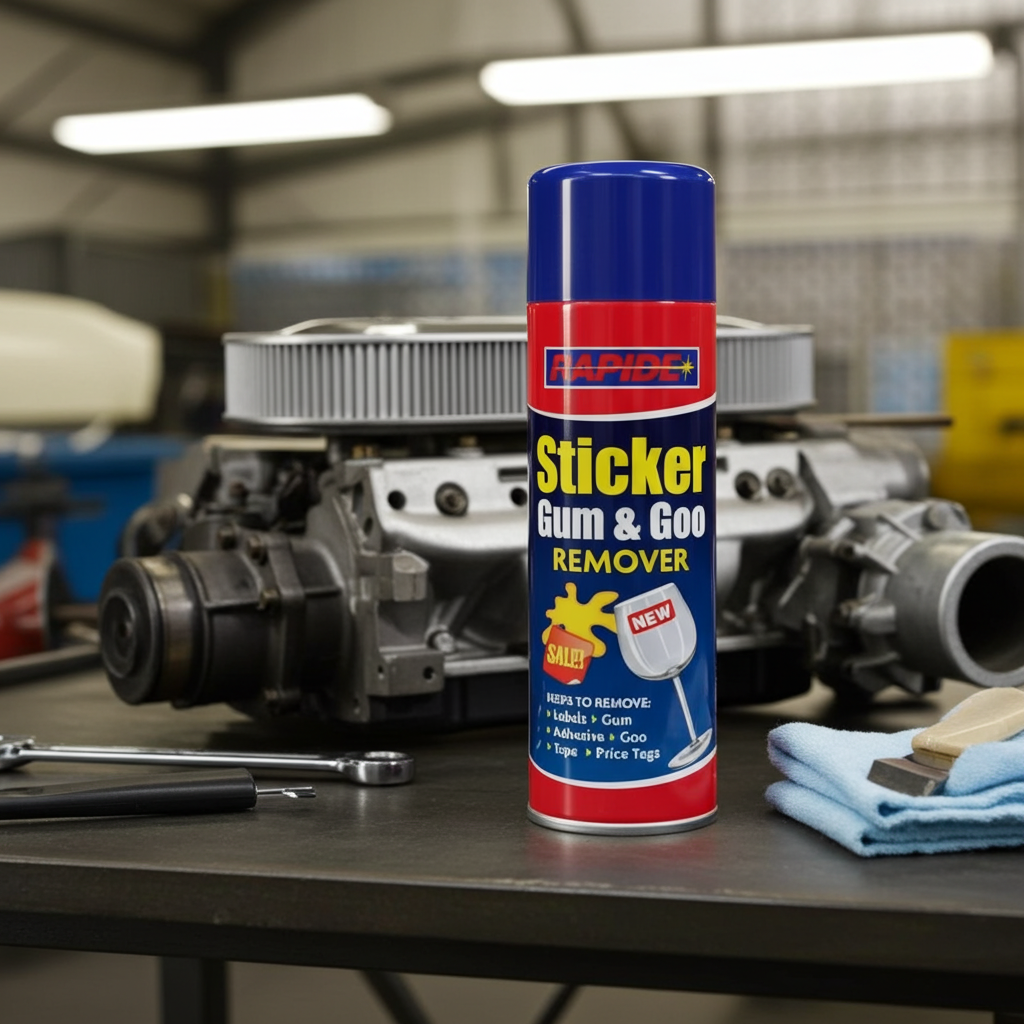AHS Sticker And Gum Remover Spray 250ML - Tar Cleaner Adhesive -...