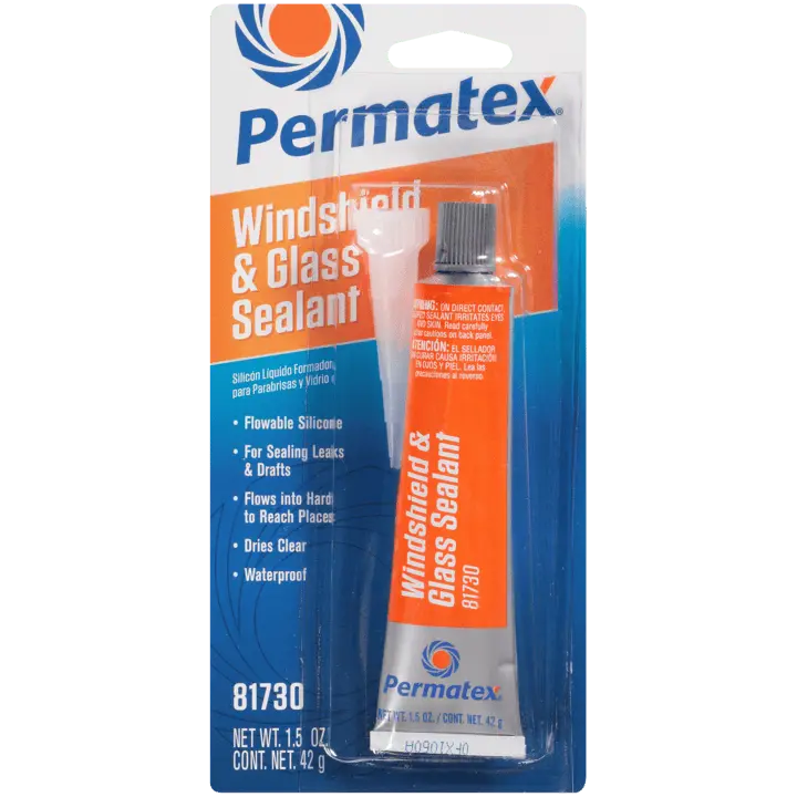 Permatex Flowable Silicone Windshield and Glass Sealer 1.5oz