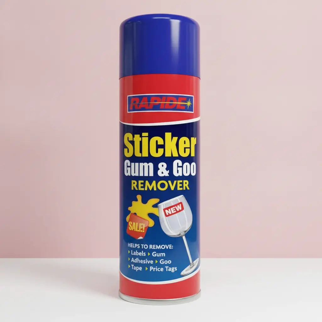 Sticker and Gum Remover Spray 250ml Tar Cleaner Adhesive Spray