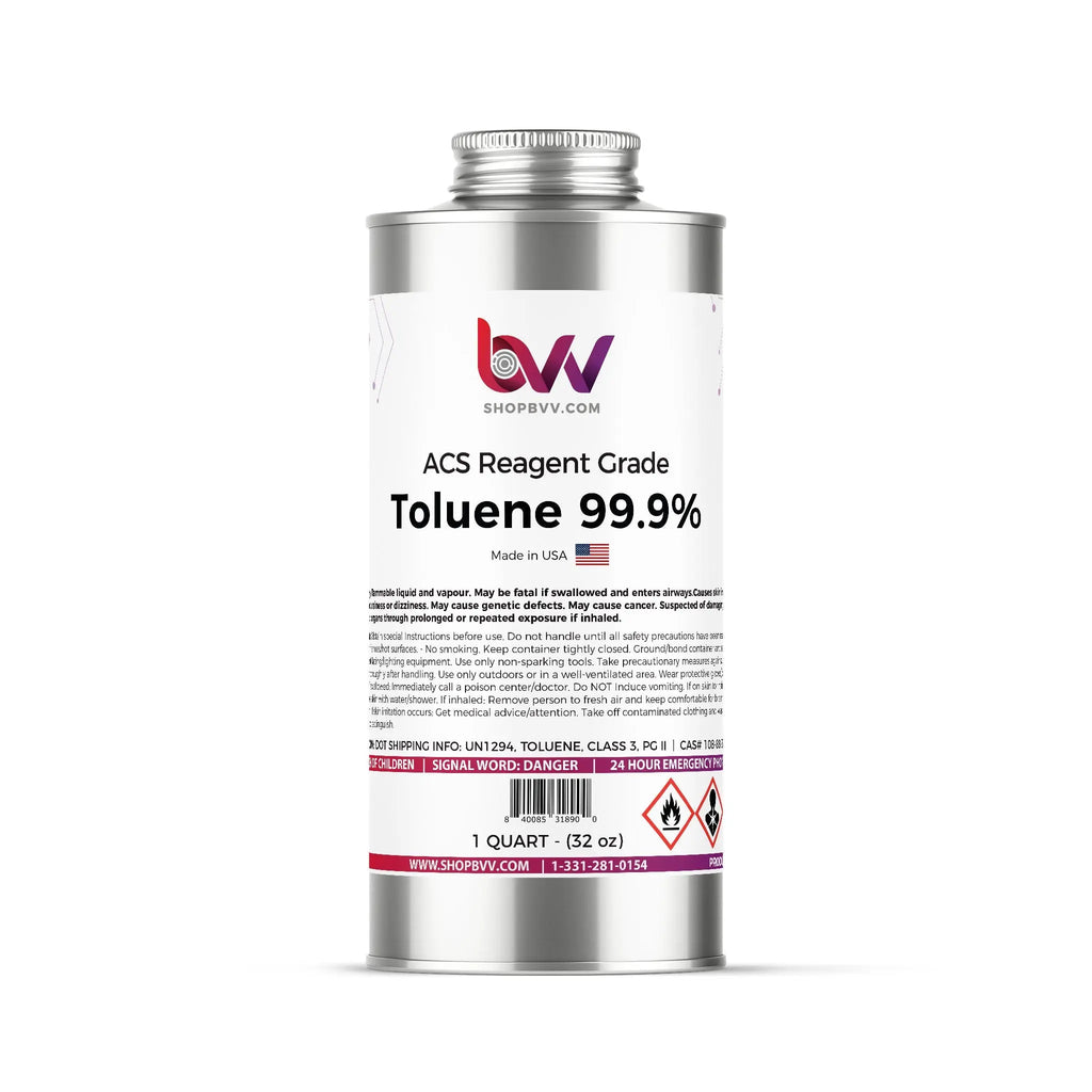 Toluene Solvent 500ml 99.9% Pure ACS Lab Grade