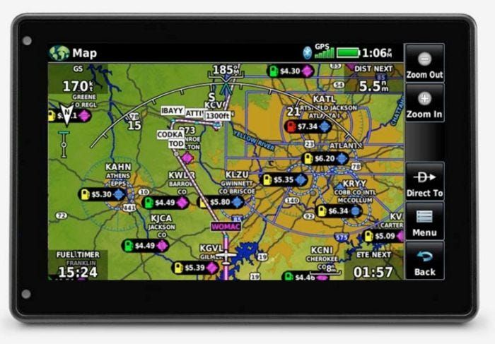 Garmin aera 760 Portable Aviation GPS - 7" Touchscreen, Moving Map, ADS-B Ready