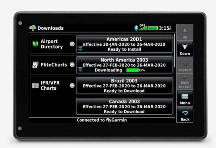 Garmin aera 760 Portable Aviation GPS - 7" Touchscreen, Moving Map, ADS-B Ready