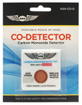 ASA carbon monoxide detector cockpit safety indicator