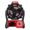 Milwaukee M18 JOBSITE Fan Cordless Red and Black