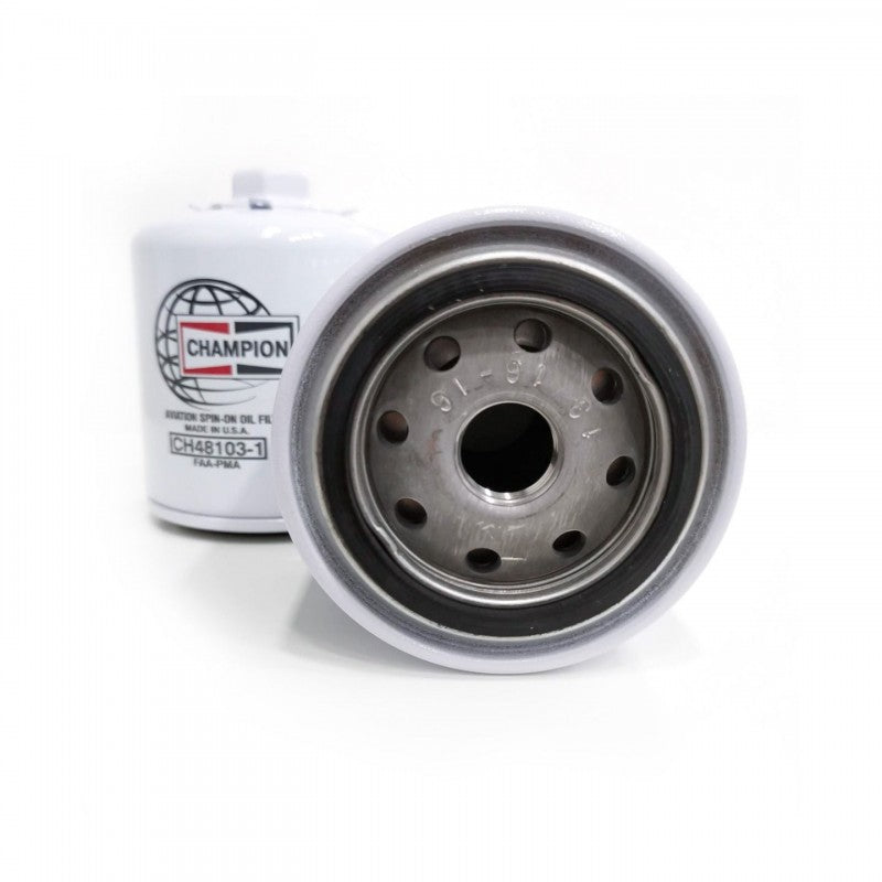 Champion CH48103-1 oil filter base view