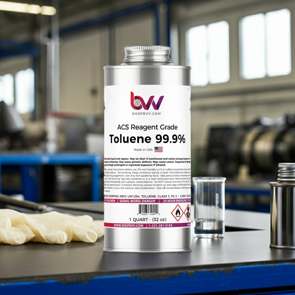 500ml Toluene Solvent 99.9% Pure ACS Lab Grade High Quality Toluol