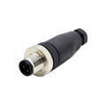 Elecbee M12 4-Pin Connector Plug A-Code 12mm Sensor Cable