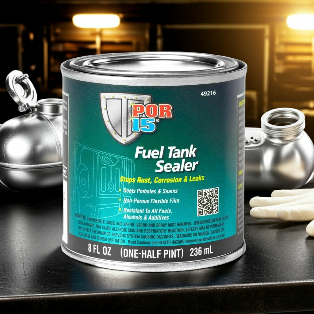 por 15 SELLADOR DE TANQUE DE COMBUSTIBLE DE ALTO RENDIMIENTO POR15 236ml 8oz - Detiene y sella...