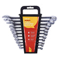 Amtech K0425 Combination Spanner Set 11 Piece with Storage Rack